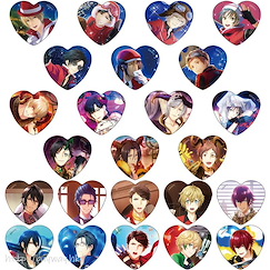 夢色公演 心形徽章 Vol.18 (隨機 1 個) Heart Can Badge Vol.18 (1 Piece)【Yumeiro Cast】