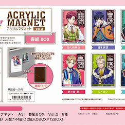 A3! 「春組」亞克力磁貼 2 (12 個入) Acrylic Magnet Spring Troupe Box Vol. 2 (12 Pieces)【A3!】