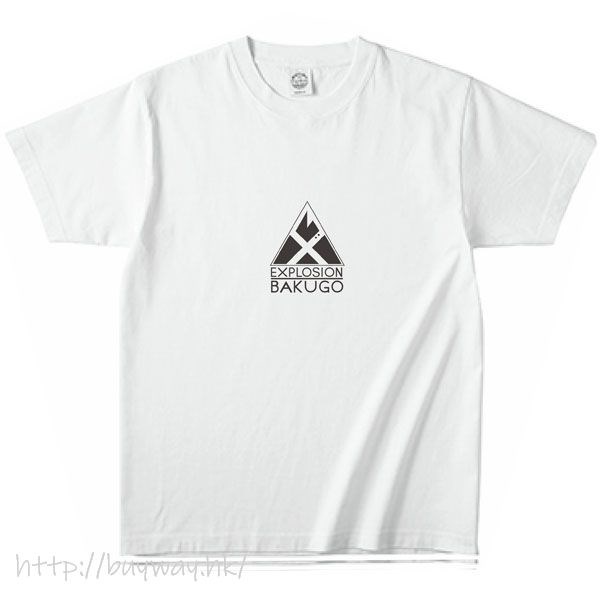我的英雄學院 : 日版 (細碼)「爆豪勝己」Festival 白色 T-Shirt
