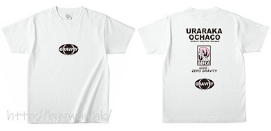 我的英雄學院 (大碼)「麗日御茶子」Festival 白色 T-Shirt Festival T-Shirt Uraraka Ochako (L Size)【My Hero Academia】