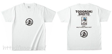 我的英雄學院 (中碼)「轟焦凍」Festival 白色 T-Shirt Festival T-Shirt Todoroki Shoto (M Size)【My Hero Academia】
