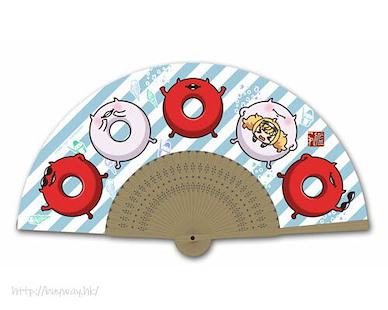艦隊 Collection -艦Colle- 救生圈 摺扇 Ukiwa-san Folding Fan【Kantai Collection -KanColle-】
