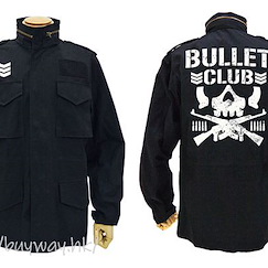 新日本職業摔角 (加大)「BULLET CLUB」M-65 黑色 外套 BULLET CLUB M-65 Jacket/BLACK-XL【New Japan Pro-Wrestling】