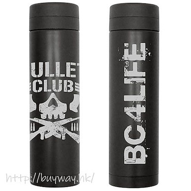 新日本職業摔角 「BULLET CLUB」黑色 保溫瓶 BULLET CLUB Thermos Bottle /BLACK【New Japan Pro-Wrestling】