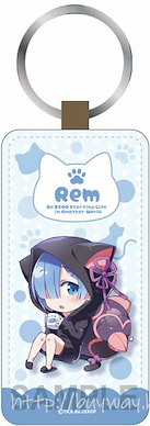 Re：從零開始的異世界生活 「雷姆」貓耳連衣裙 皮革匙扣 Leather Keychain Rem Cat Ears One-piece Dress ver.【Re:Zero】