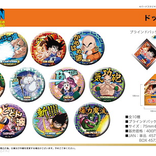 龍珠 75mm 收藏徽章 (10 個入) Dokkan Can Badge (10 Pieces)【Dragon Ball】