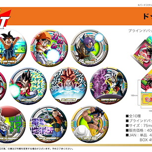 龍珠 「龍珠GT」75mm 收藏徽章 (10 個入) Dragon Ball GT Dokkan Can Badge (10 Pieces)【Dragon Ball】