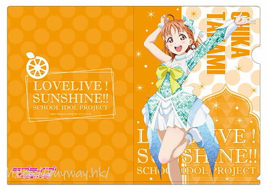 LoveLive! Sunshine!! 「高海千歌」Awaken the power ver.2 A4 文件套 Clear File Chika Takami Awaken the power ver.2【Love Live! Sunshine!!】