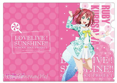 LoveLive! Sunshine!! 「黑澤露比」Awaken the power ver.2 A4 文件套 Clear File Ruby Kurosawa Awaken the power ver.2【Love Live! Sunshine!!】