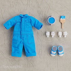 未分類 : 日版 黏土娃 服裝套組 藍色工作服