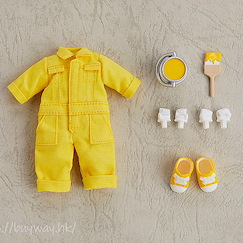 未分類 : 日版 黏土娃 服裝套組 黃色工作服