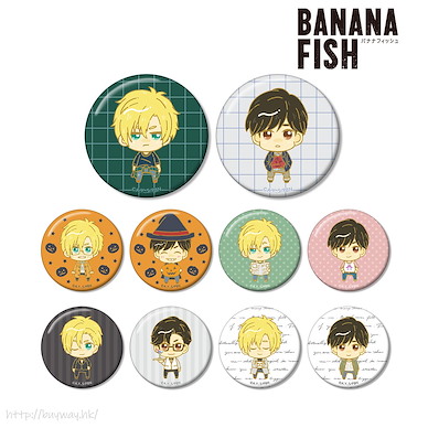 Banana Fish 「亞修 + 奧村英二」小不點！收藏徽章 (10 個入) Chokonto! Can Badge (10 Pieces)【Banana Fish】