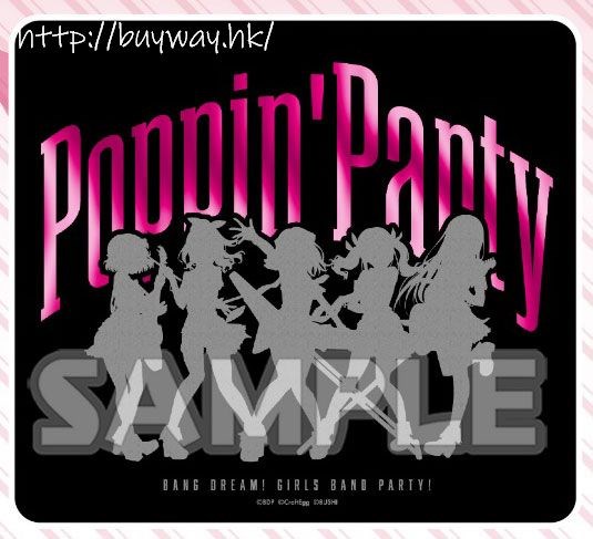 BanG Dream! : 日版 (大碼)「Poppin'Party」鋁箔印刷 拉鏈外套