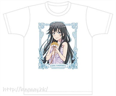 果然我的青春戀愛喜劇搞錯了。 (大碼)「雪之下雪乃」吸汗快乾 白色 T-Shirt Dry T-Shirt Yukino Dress L【My youth romantic comedy is wrong as I expected.】