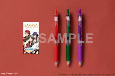 偶像夢幻祭 「紅月」SARASA Clip 0.5mm 彩色原子筆 TV Animation SARASA Clip 0.5mm Color Ballpoint Pen 3 Set Akatsuki【Ensemble Stars!】