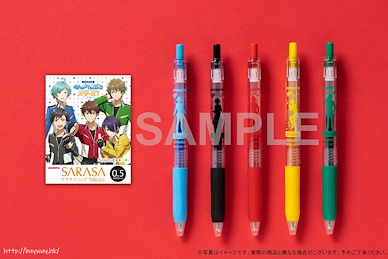 偶像夢幻祭 「流星隊」SARASA Clip 0.5mm 彩色原子筆 TV Animation SARASA Clip 0.5mm Color Ballpoint Pen 5 Set Ryuseitai【Ensemble Stars!】