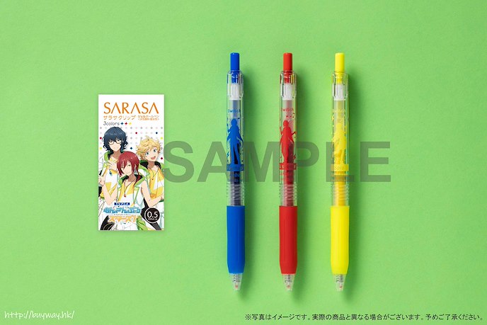 偶像夢幻祭 : 日版 「Switch」SARASA Clip 0.5mm 彩色原子筆