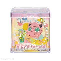 寵物小精靈系列 「波波球」-立方體- 立體紙雕 Paper Theater -Cube- PTC-04 Jigglypuff【Pokémon Series】