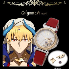 Fate系列 : 日版 「Caster (吉爾伽美什)」皮革手錶