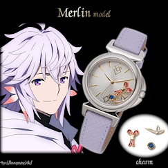 Fate系列 : 日版 「Caster (梅林)」皮革手錶