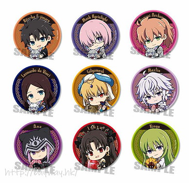 Fate系列 抱著最愛 收藏徽章 (9 個入) Fate/Grand Order -Absolute Demonic Battlefront: Babylonia- Gyugyutto Can Badge (9 Pieces)【Fate Series】