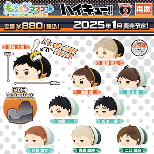 排球少年!! 團子趴趴公仔 掛飾 Vol.2 (9 個入) Mochimochi Mascot Vol. 2 (9 Pieces)【Haikyu!!】