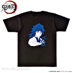 鬼滅之刃 (加大)「富岡義勇」柱系列 黑色 T-Shirt Pillars T-Shirt Collection Tomioka Giyu (XL Size)【Demon Slayer: Kimetsu no Yaiba】