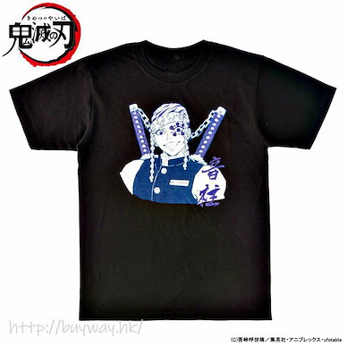 鬼滅之刃 (大碼)「宇髄天元」柱系列 黑色 T-Shirt Pillars T-Shirt Collection Uzui Tengen (L Size)【Demon Slayer: Kimetsu no Yaiba】
