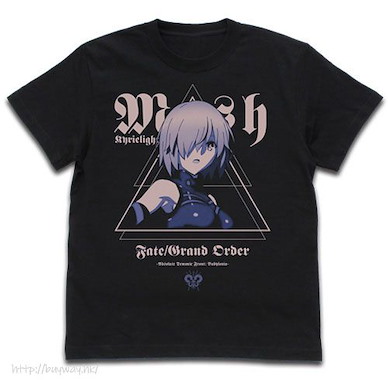 Fate系列 (細碼)「Shielder (Mash Kyrielight)」黑色 T-Shirt Fate/Grand Order -Absolute Demonic Battlefront: Babylonia- Mash Kyrielight T-Shirt /BLACK-S【Fate Series】