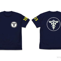 PSYCHO-PASS 心靈判官 : 日版 (細碼)「公安局」夜光 深藍色 T-Shirt