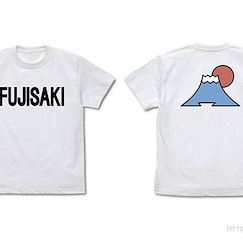 花牌情緣 (中碼)「富士崎高校」白色 T-Shirt Fujisaki High School T-Shirt /WHITE-M【Chihayafuru】