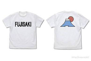 花牌情緣 (細碼)「富士崎高校」白色 T-Shirt Fujisaki High School T-Shirt /WHITE-S【Chihayafuru】