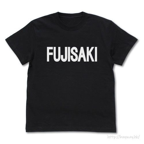 花牌情緣 : 日版 (加大)「富士崎高校」黑色 T-Shirt