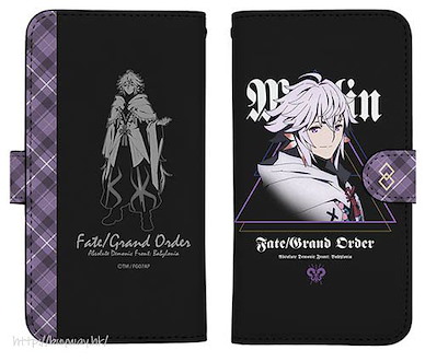 Fate系列 「Caster (梅林)」138mm 筆記本型手機套 (iPhone6/7/8) Fate/Grand Order -Absolute Demonic Battlefront: Babylonia- Merlin Book-style Smartphone Case 138【Fate Series】
