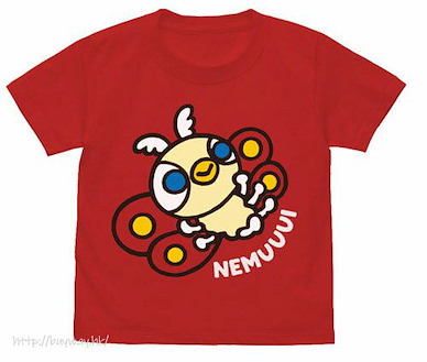 哥斯拉系列 (150cm)「ちびモスラ」NEMUUUI 鮮紅 T-Shirt Chibi Godzilla Chibi Mothra NEMUUUI Kids T-Shirt /HIGH RED-150cm【Godzilla】