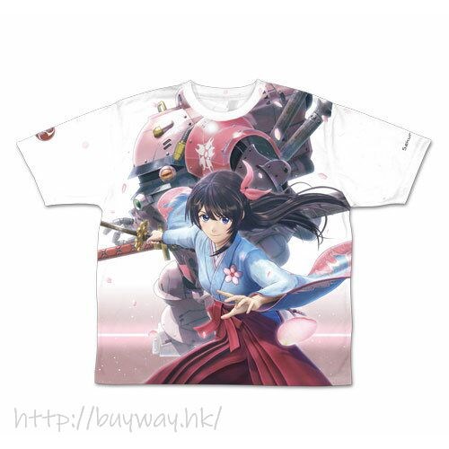 櫻花大戰 : 日版 (大碼)「天宮櫻」雙面 全彩 T-Shirt