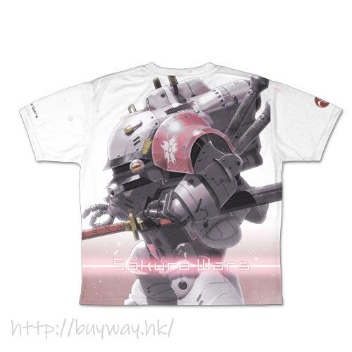 櫻花大戰 : 日版 (中碼)「天宮櫻」雙面 全彩 T-Shirt