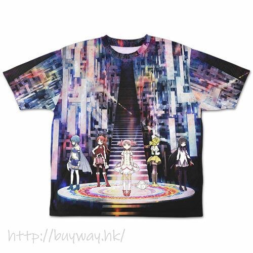 魔法少女小圓 : 日版 (大碼)「魔法少女舞台」雙面 全彩 T-Shirt