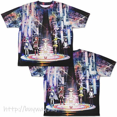 魔法少女小圓 (加大)「魔法少女舞台」雙面 全彩 T-Shirt Double-sided Full Graphic T-Shirt /XL【Puella Magi Madoka Magica】