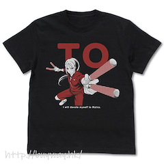 神推偶像登上武道館我就死而無憾 (加大)「繪里飄」TOえりぴよ 黑色 T-Shirt TO Eripiyo T-Shirt /BLACK-XL【Oshi ga Budokan Ittekuretara Shinu】