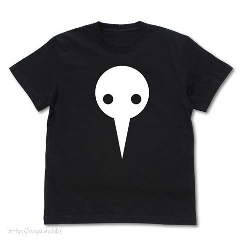 新世紀福音戰士 : 日版 (大碼)「使徒」立體印刷 黑色 T-Shirt