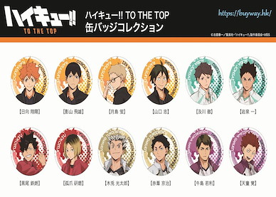 排球少年!! 「TO THE TOP」收藏徽章 (12 個入) Can Badge Collection (12 Pieces)【Haikyu!!】