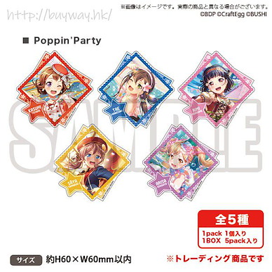 BanG Dream! 「Poppin'Party」亞克力夾子 (5 個入) Acrylic Clip Poppin'Party (5 Pieces)【BanG Dream!】