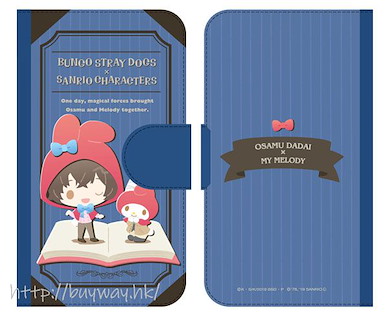 文豪 Stray Dogs 「My Melody + 太宰治」145mm 筆記本型手機套 Sanrio Characters Smartphone Case Dazai Osamu x My Melody【Bungo Stray Dogs】