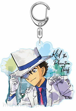 名偵探柯南 「怪盜基德」水彩系列 追踪 亞克力匙扣 Wet Color Series -Chase- Acrylic Keychain Phantom Thief Kid【Detective Conan】