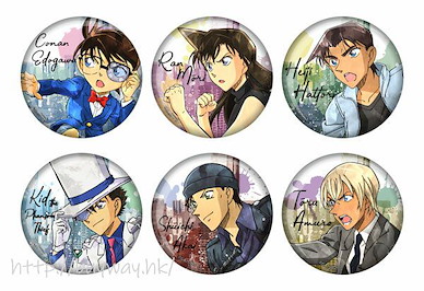 名偵探柯南 水彩系列 追踪 收藏徽章 (6 個入) Wet Color Series -Chase- Can Badge (6 Pieces)【Detective Conan】