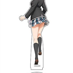 果然我的青春戀愛喜劇搞錯了。 「由比濱結衣」校服 亞克力企牌 Original Illustration Yui School Uniform Big Acrylic Stand【My youth romantic comedy is wrong as I expected.】