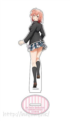 果然我的青春戀愛喜劇搞錯了。 「由比濱結衣」校服 亞克力企牌 Original Illustration Yui School Uniform Big Acrylic Stand【My youth romantic comedy is wrong as I expected.】