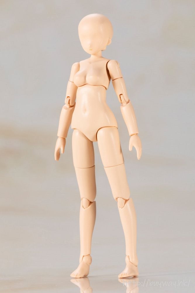 機甲少女 : 日版 HAND SCALE 嬌小系列 素體 組裝模型