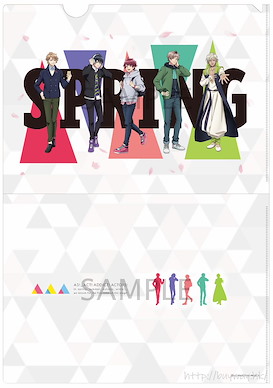 A3! 文件套 春組 Ver. TV Animation Clear File Spring Ver.【A3!】